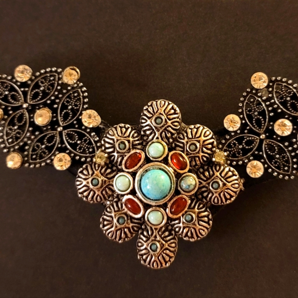 LA13 Orion Artistry "Cheyenne" Vintage Necklace Turquoise Jewelry